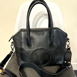 Authentic Valentino by Mario Valentino Black Satchel!